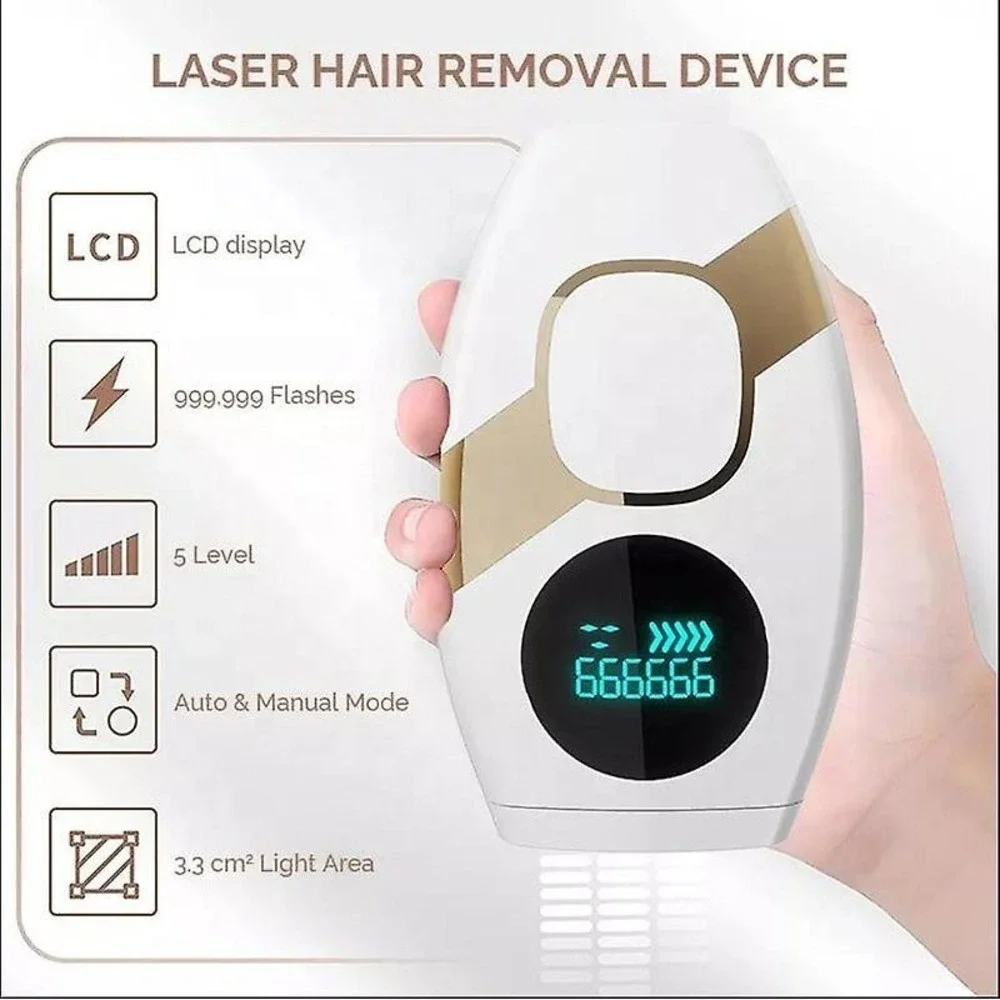 New IPL Hair Removal Handset for‎ At-Home Use